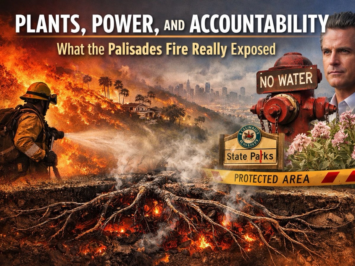 Plants, Power, and Accountability: What the Palisades Fire Really&nbsp;Exposed
