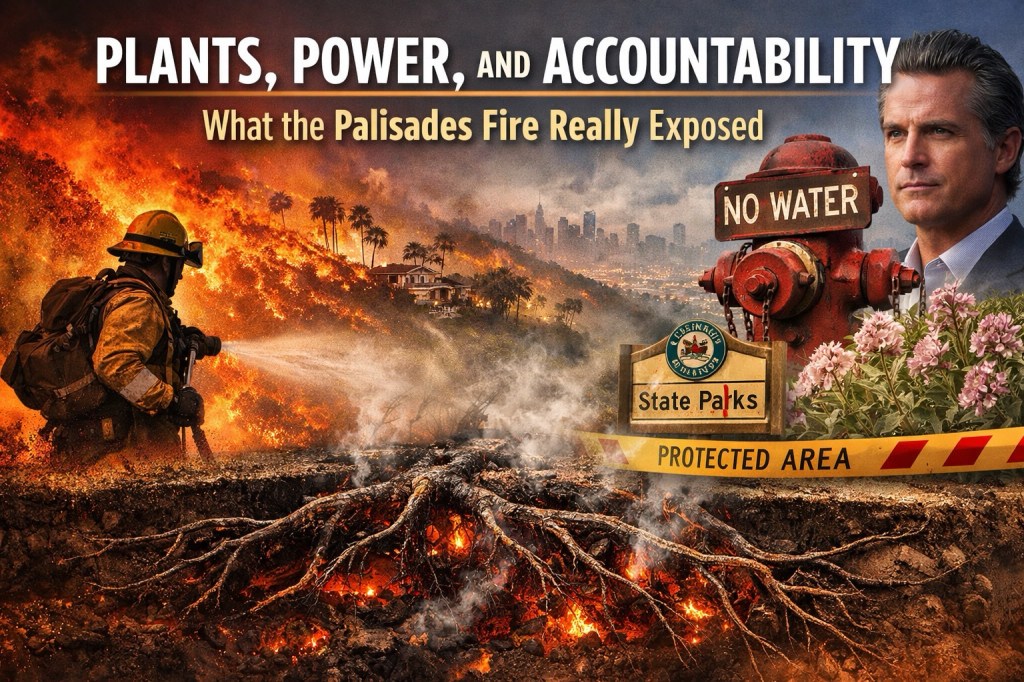 Plants, Power, and Accountability: What the Palisades Fire Really&nbsp;Exposed